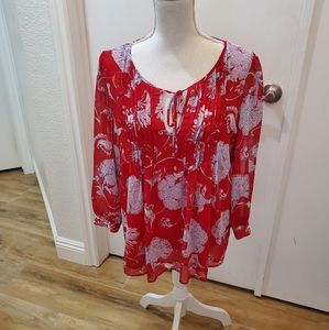 Tommy Hilfiger Long Sleeve Blouse NWOT